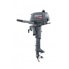 Двухтактный лодочный мотор SEATAN T3.5BMS, 3,5 л.с, румпельный, нога "S"