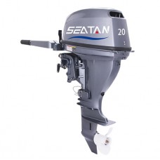 Четырехтактный лодочный мотор SEATAN F20BML, 20 л.с, румпельный, нога "L"