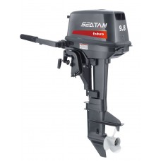 Двухтактный лодочный мотор SEATAN T9.8BMS, 10 л.с, румпельный, нога "S"